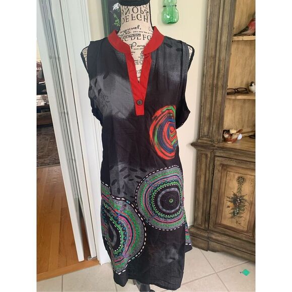 Junglee Billee Boho Style Sleeveless Dress - Picture 10 of 10